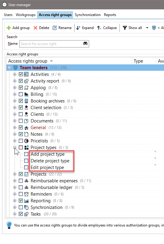 mitarbeiterverwaltung_rechte_kategorien